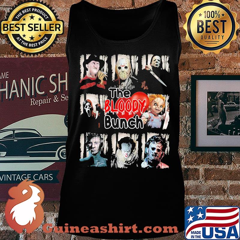 Halloween horror characters the bloody bunch s Tank top