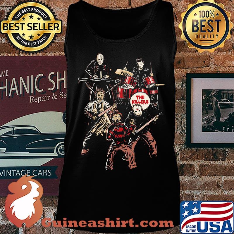 Halloween horror characters the killers band s Tank top