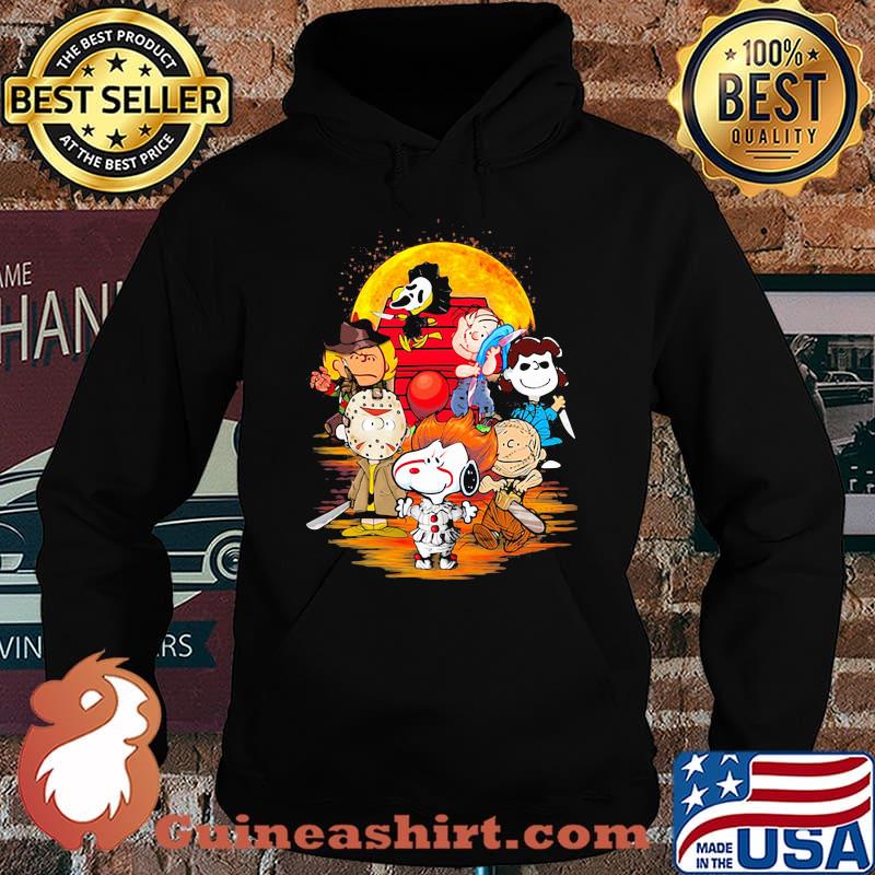 Halloween horror characters the peanuts moon s Hoodie