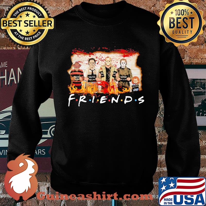 Halloween horror chracters friends s Sweater