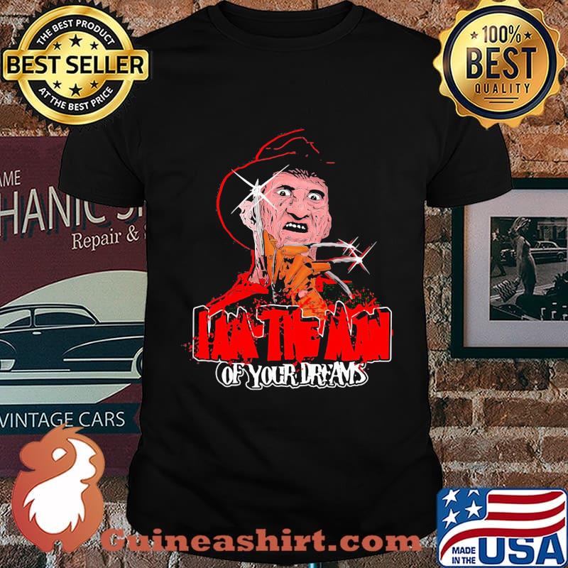 Halloween jason voorhees i am the man of your dreams shirt