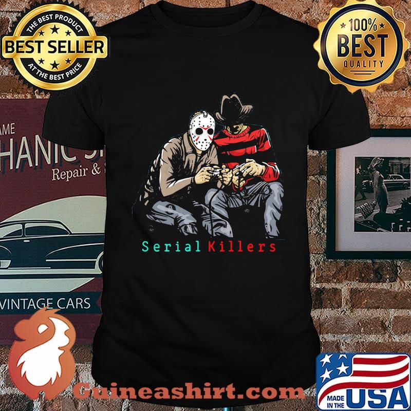 Halloween jason voorhees michael myers serial killers shirt