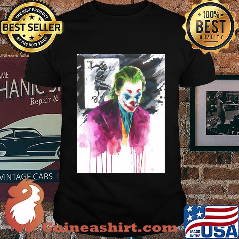 Halloween joker joaquin phoenix art shirt