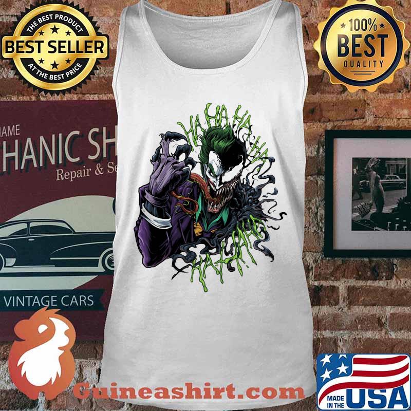 Halloween joker joaquin phoenix smile ha ha ha s Tank top