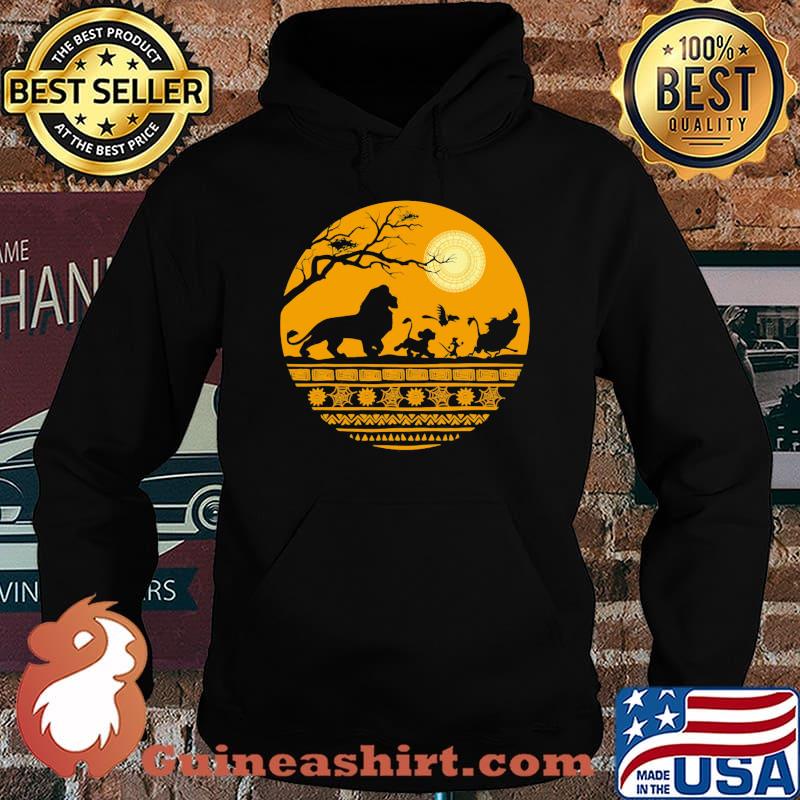 Halloween lion king characters moon s Hoodie