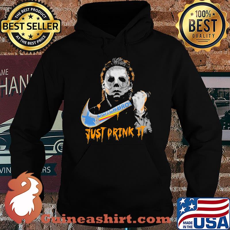 Halloween michael myers dutch bros just drink it s Hoodie