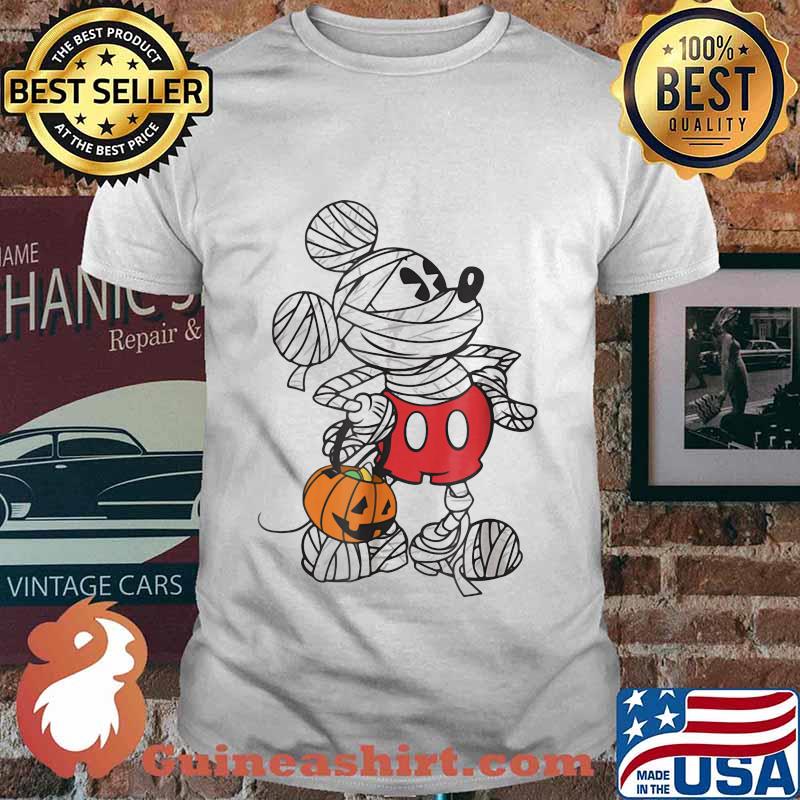 Halloween mickey mouse pumpkin shirt