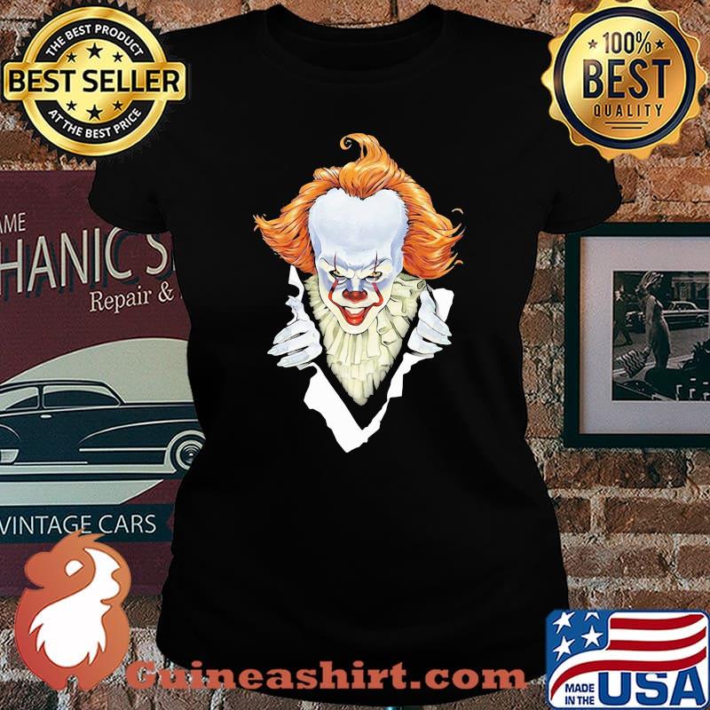 Halloween pennywise blood insides s Laides tee