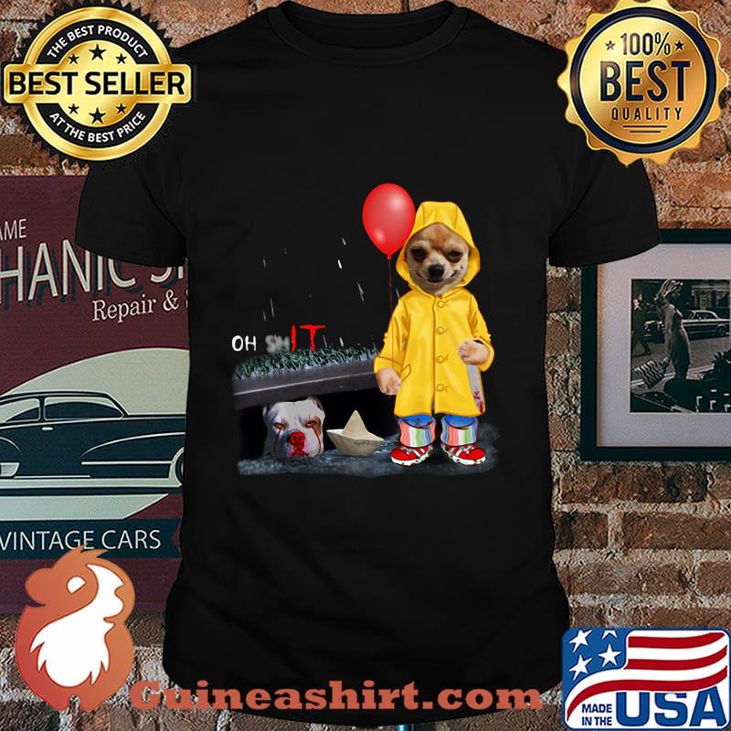 Halloween pitbull oh shit shirt