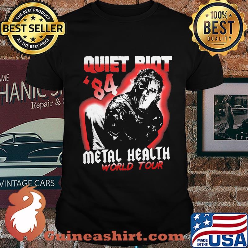 Halloween quiet riot 84 mental health world tour shirt