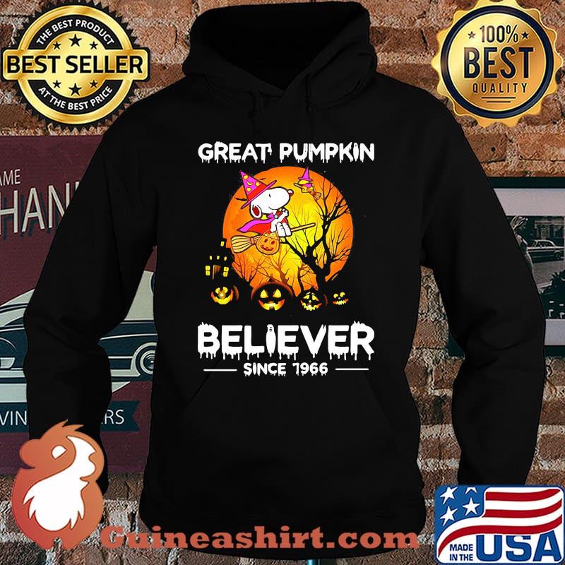 Halloween snoopy great pimpkin believer since 1966 s Hoodie