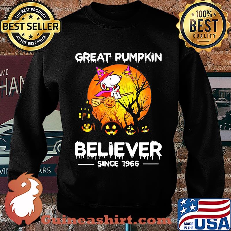 Halloween snoopy great pimpkin believer since 1966 s Sweater