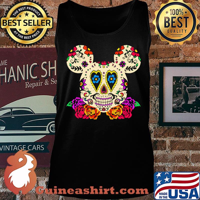 Halloween sugar mickey mouse pumpkin s Tank top