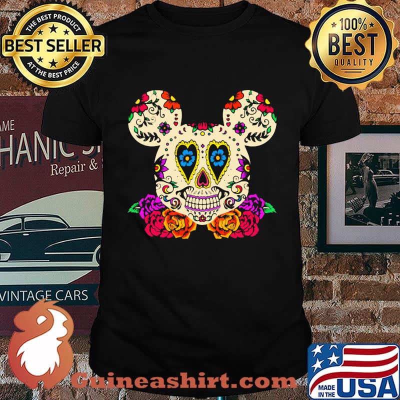 Halloween sugar mickey mouse pumpkin shirt