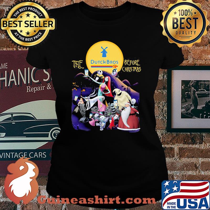Halloween the bitch bros before christmas moon s Laides tee
