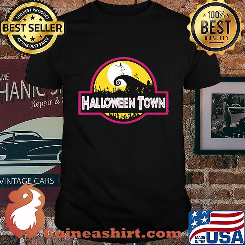 Halloween town jack skellington moon shirt