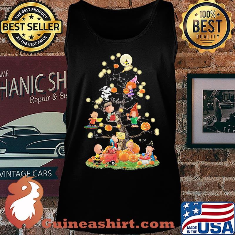 Halloween tree the peanuts pumpkin s Tank top