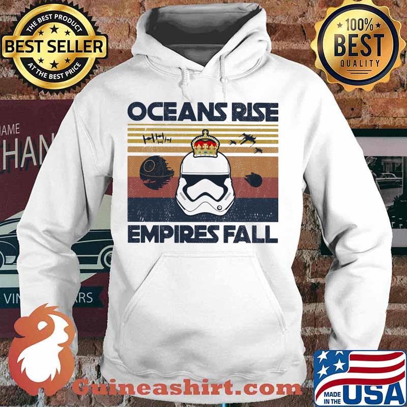 Hamilton star wars Oceans Rise Empires Fall Vintage retro s Hoodie