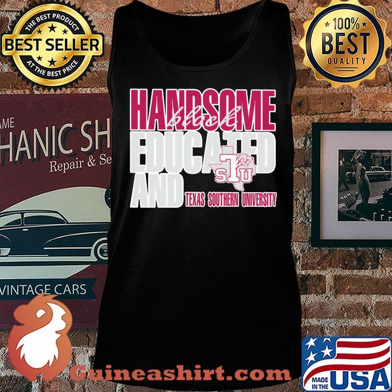 Handsome black educated and texas southern university s Tank top