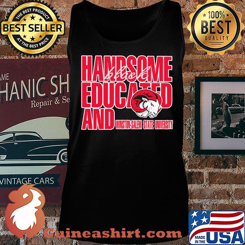 Handsome black educated and winston salem state university s Tank top