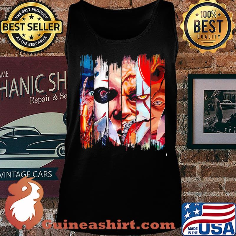 Happy halloween horror characters s Tank top