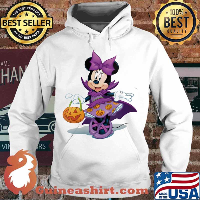 Happy halloween minnie mouse witch pumpkin s Hoodie