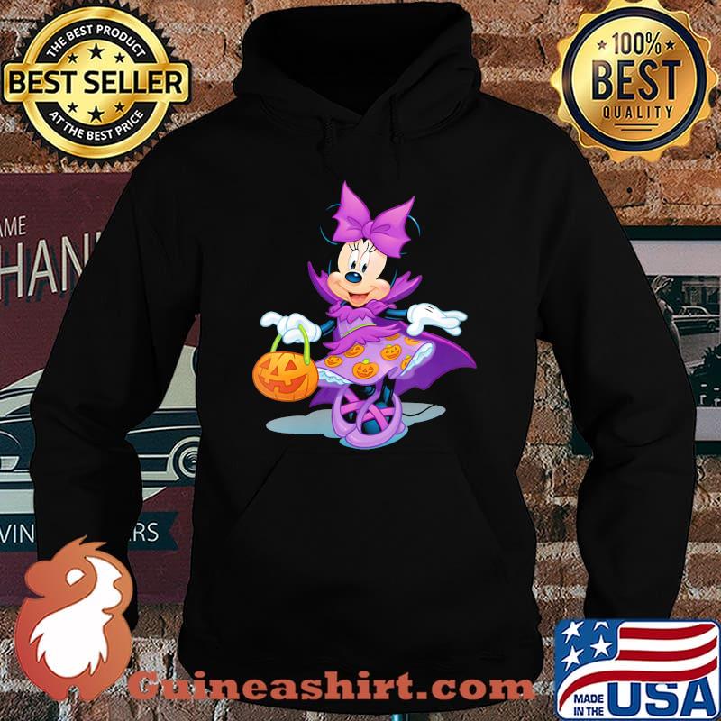 Happy halloween minnie mouse witch pumpkin s Hoodie