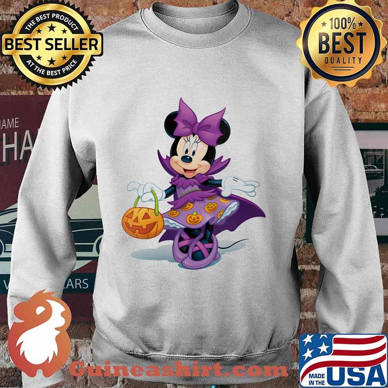Happy halloween minnie mouse witch pumpkin s Sweater