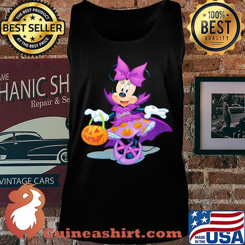 Happy halloween minnie mouse witch pumpkin s Tank top
