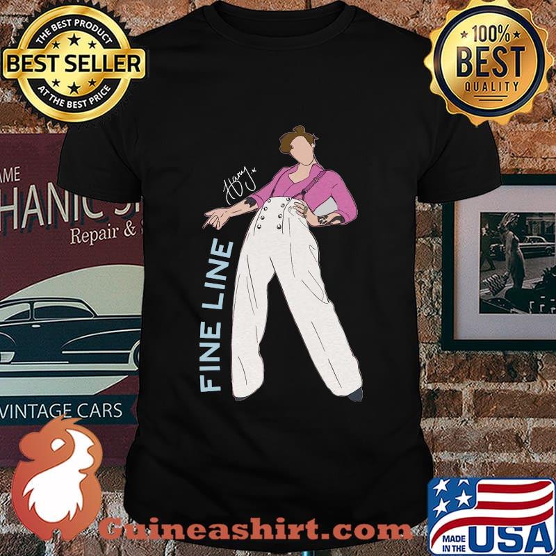 Harry styles fine line signature shirt