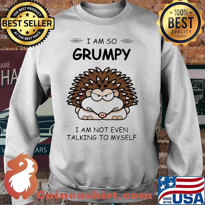 Hedgehog i am so grumpy i am not even talking to myself 2020 s Sweater