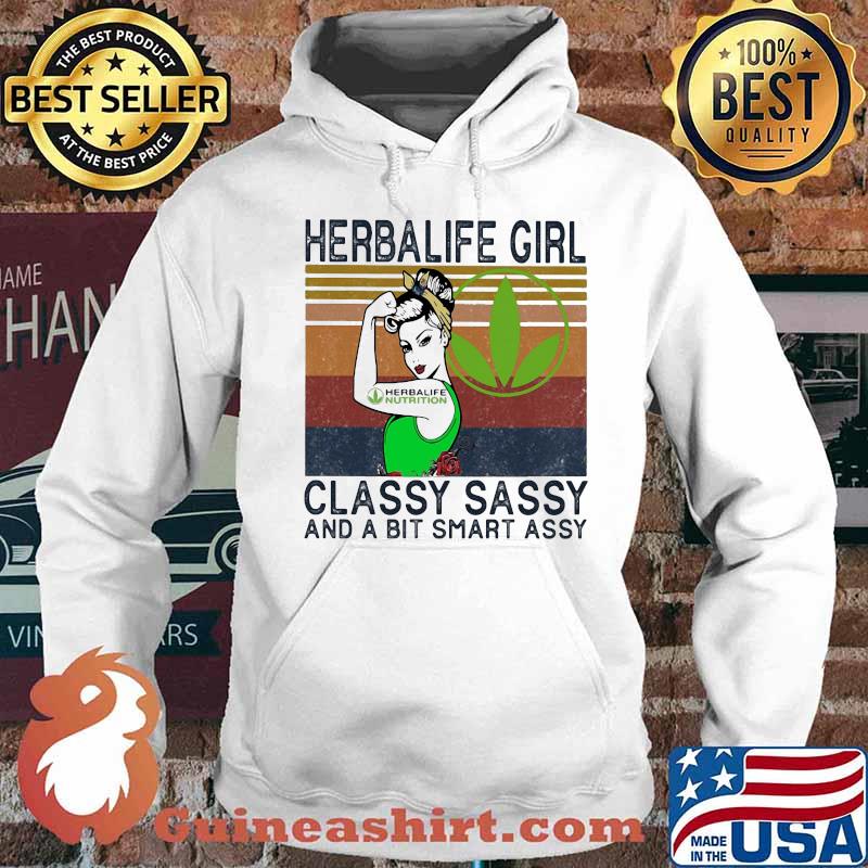 Herbalife girl classy sassy and a bit smart assy vintage retro s Hoodie