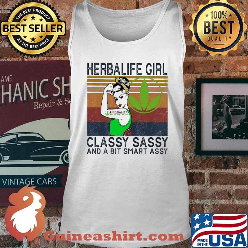 Herbalife girl classy sassy and a bit smart assy vintage retro s Tank top