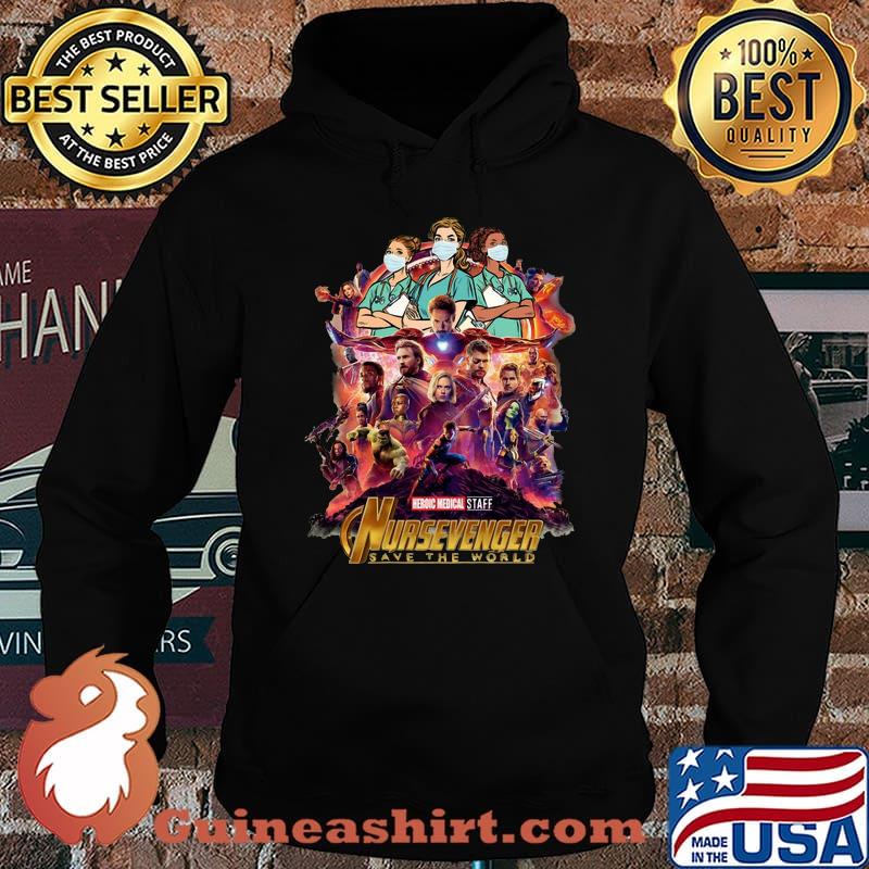 Heroic medical staff nursevenger save the world mask s Hoodie