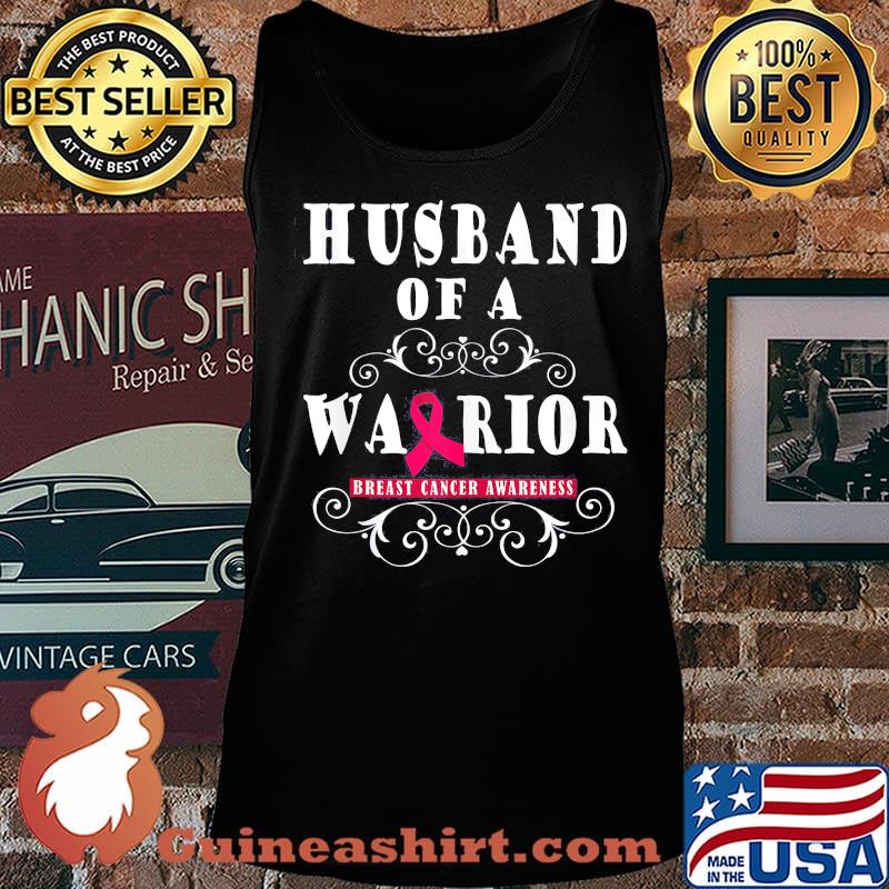 Husband of a warrior breast cancer awareness s Tank top