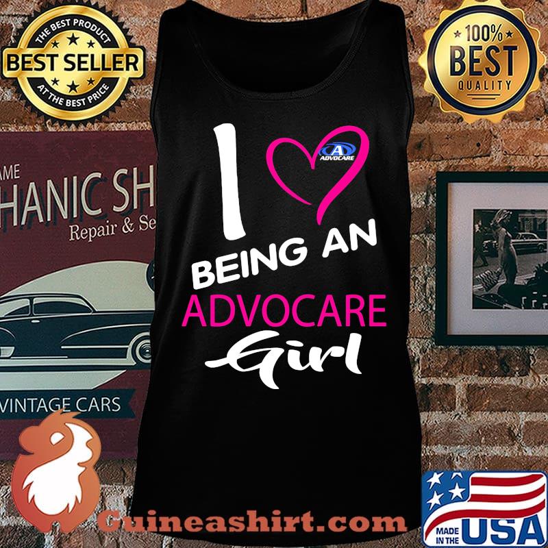 I being a advocare girl heart s Tank top