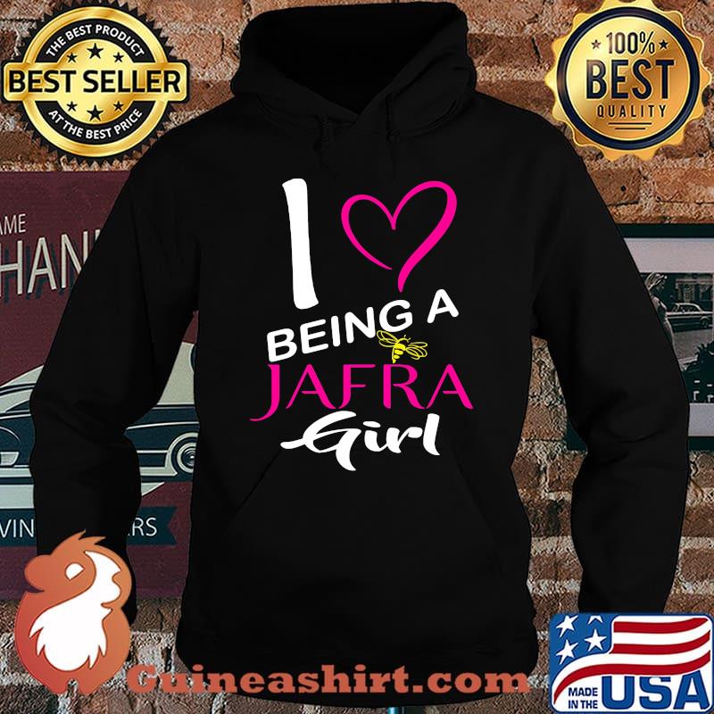 I being a jafra girl heart s Hoodie