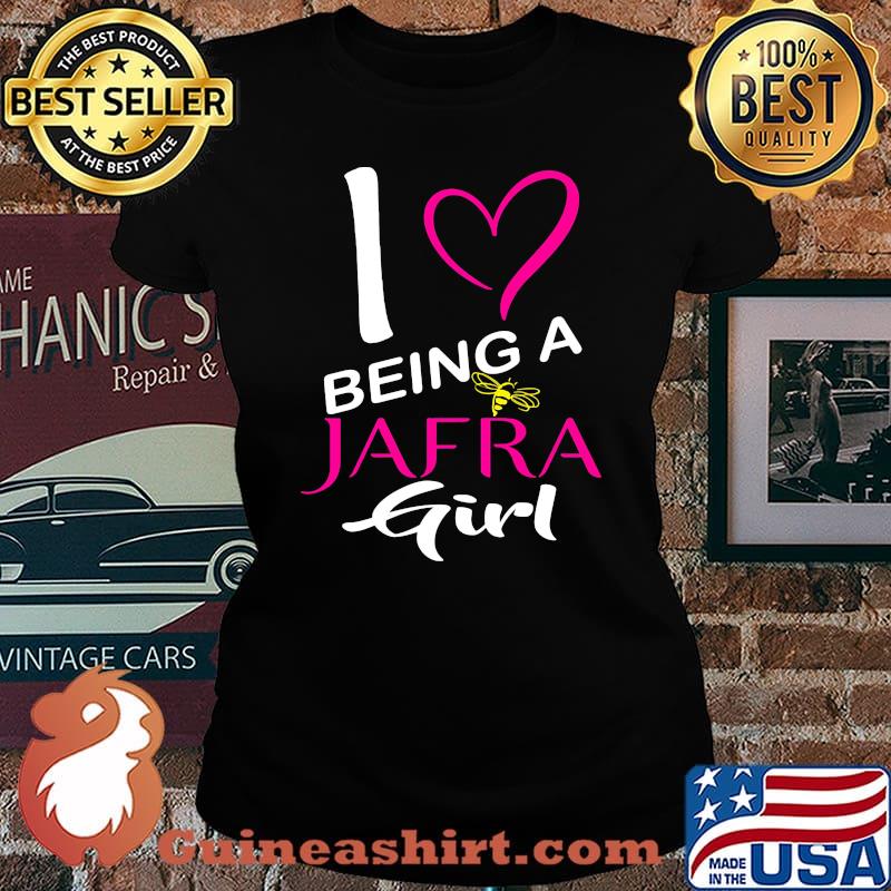 I being a jafra girl heart s Laides tee