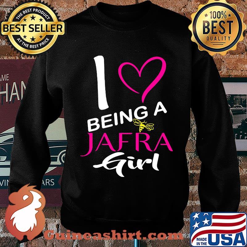 I being a jafra girl heart s Sweater