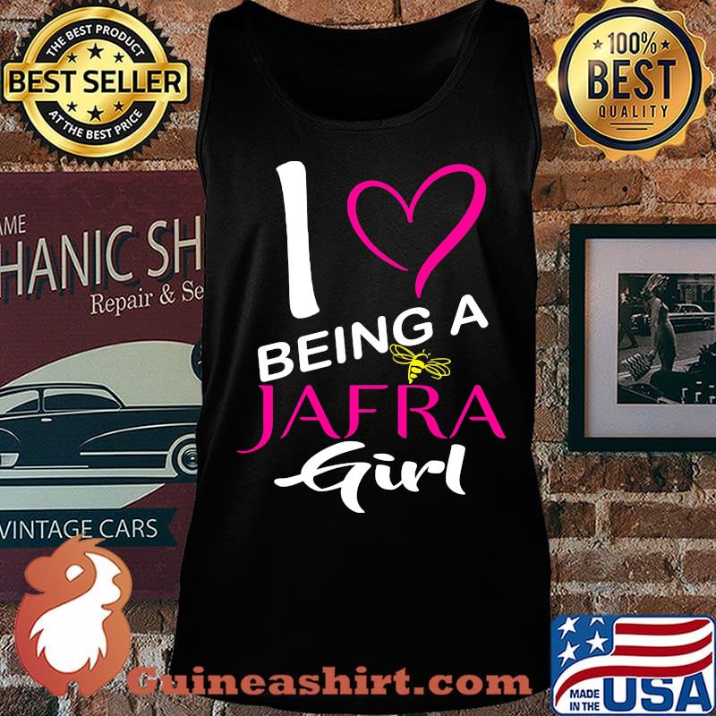 I being a jafra girl heart s Tank top