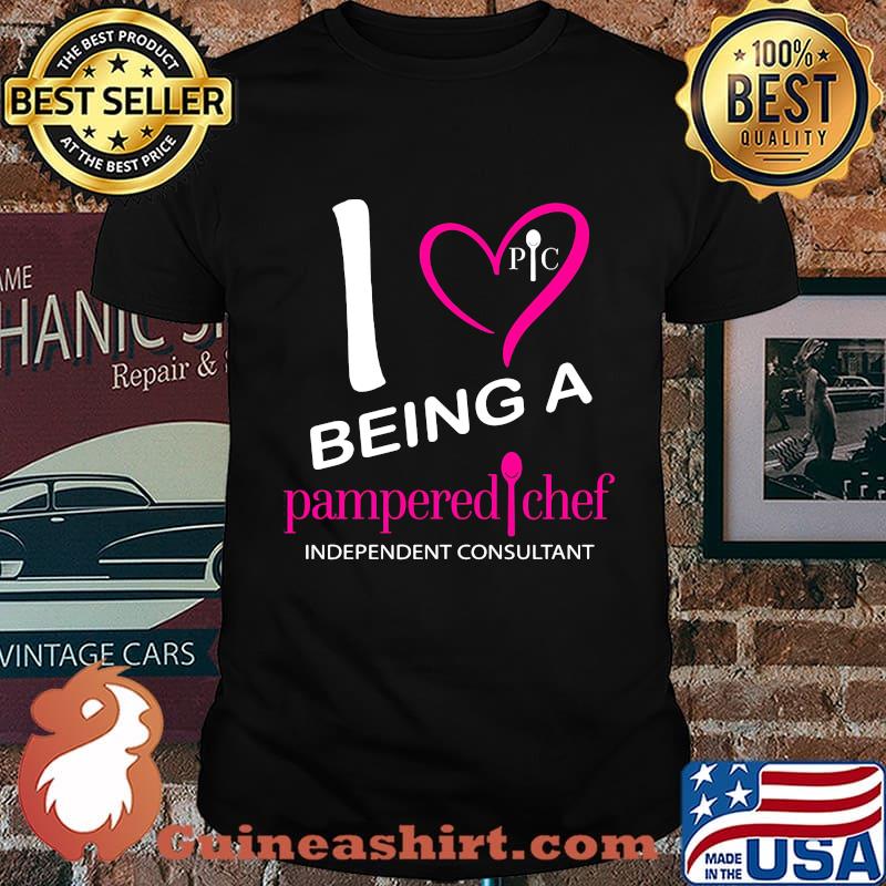 I being a pampered chef independent beauty consultant shirt