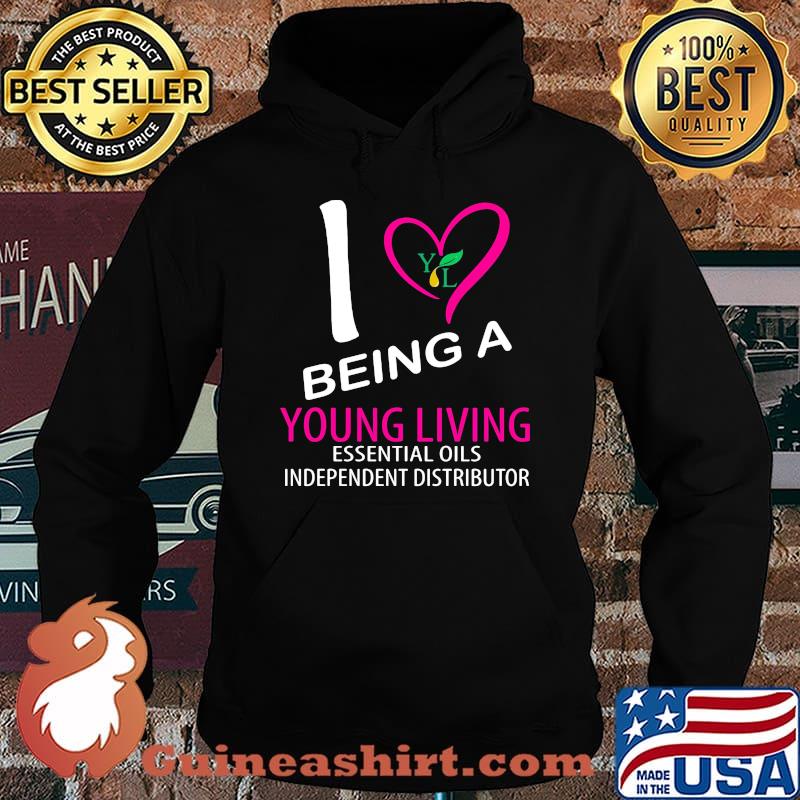 I being a young living essential oils independent distributor heart s Hoodie
