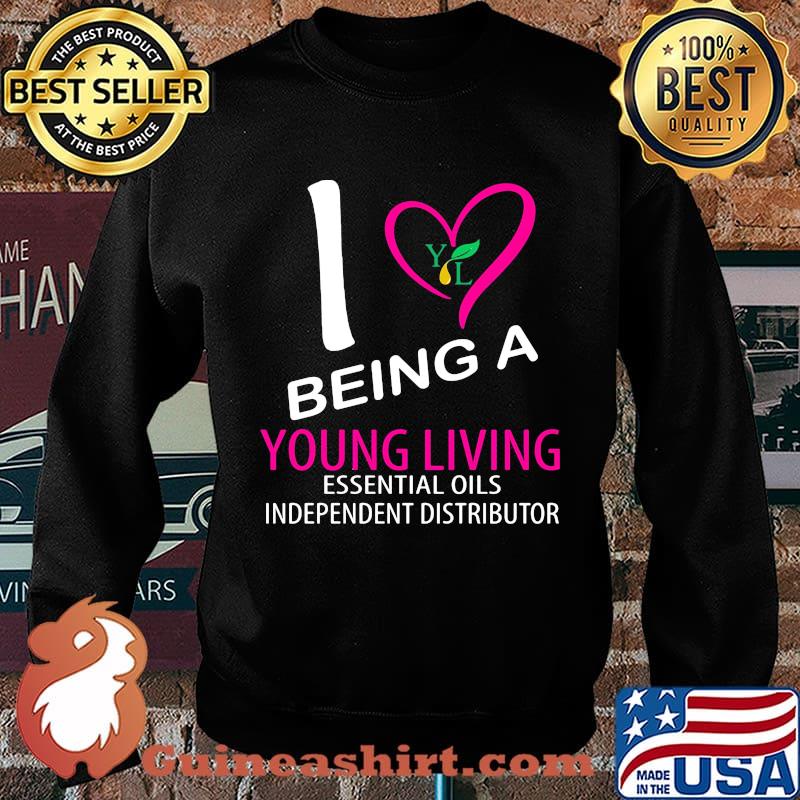 I being a young living essential oils independent distributor heart s Sweater