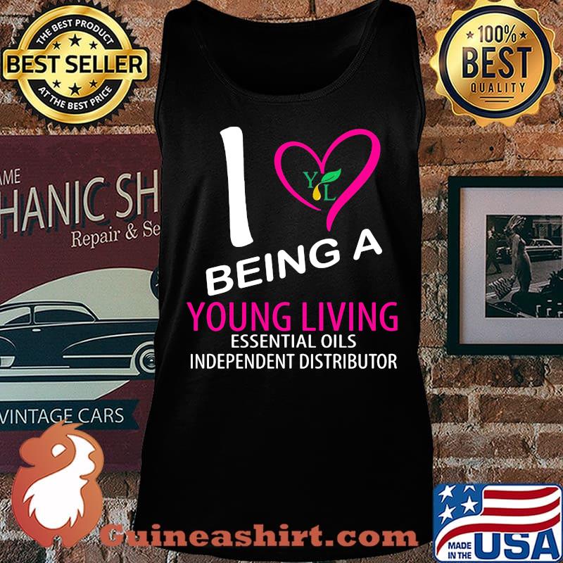 I being a young living essential oils independent distributor heart s Tank top