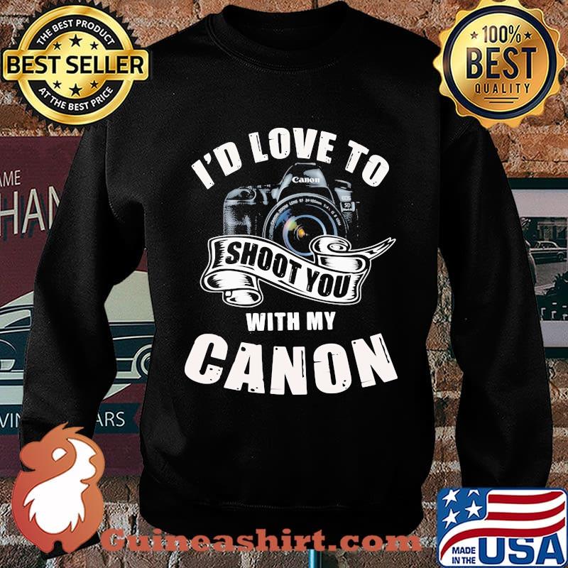 I'd love to shoot you with my canon s Sweater