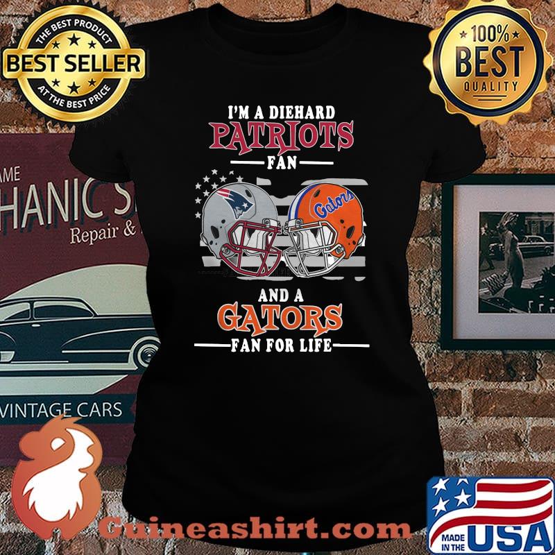 I'm a die hard patriots fan and a gator fan for life s Laides tee