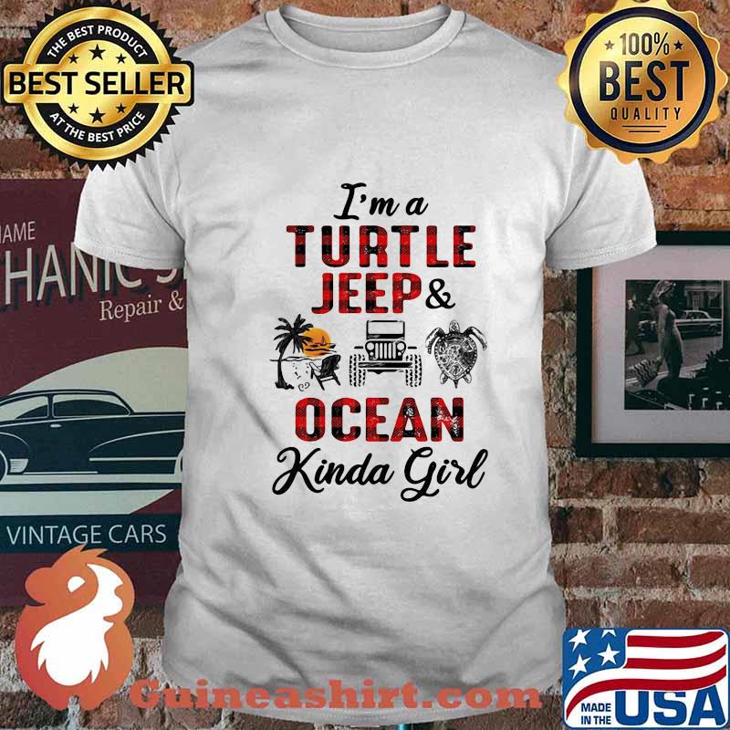 I'M A TURTLE AND OCEAN KINDA GIRL SHIRT