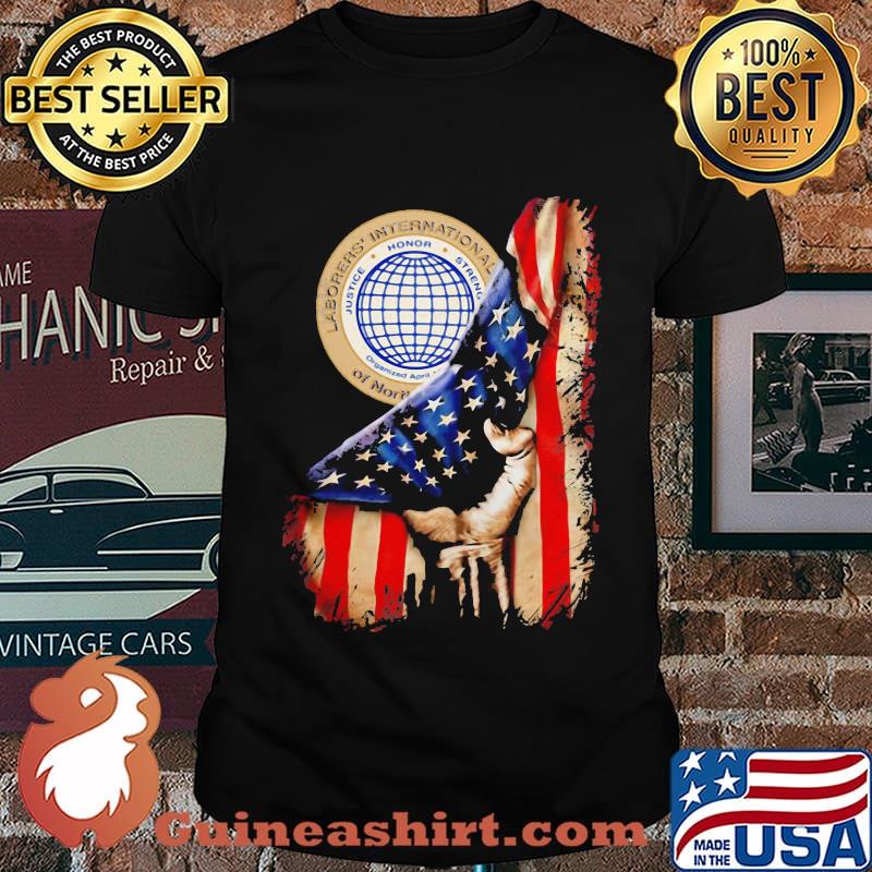 International union of north america american flag independence day shirt