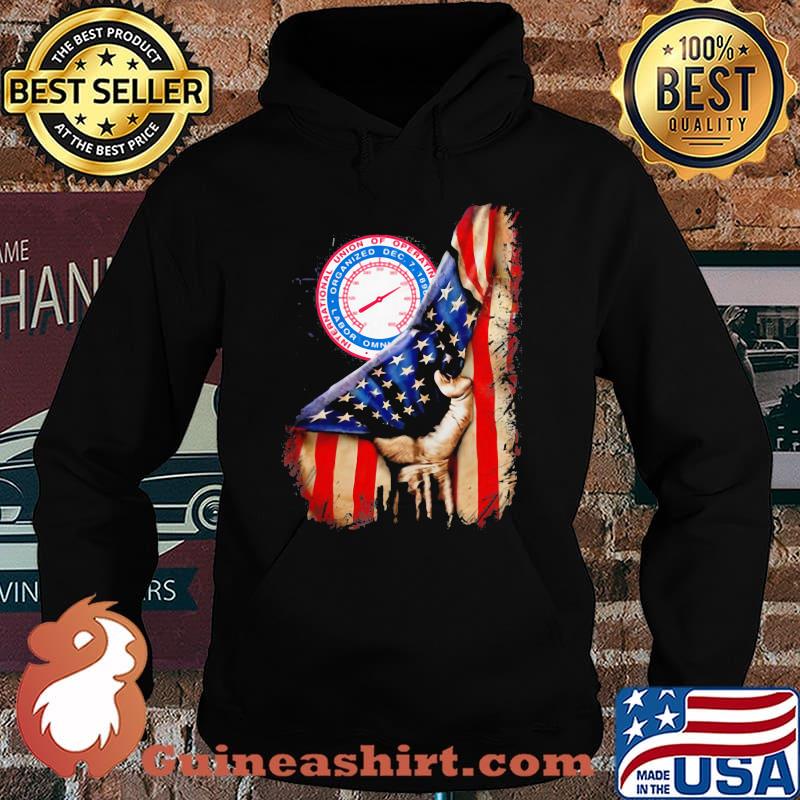 International union of operating engineers american flag independence day s Hoodie