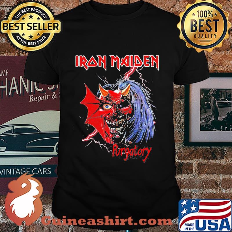 Iron maiden band purgatory satan shirt
